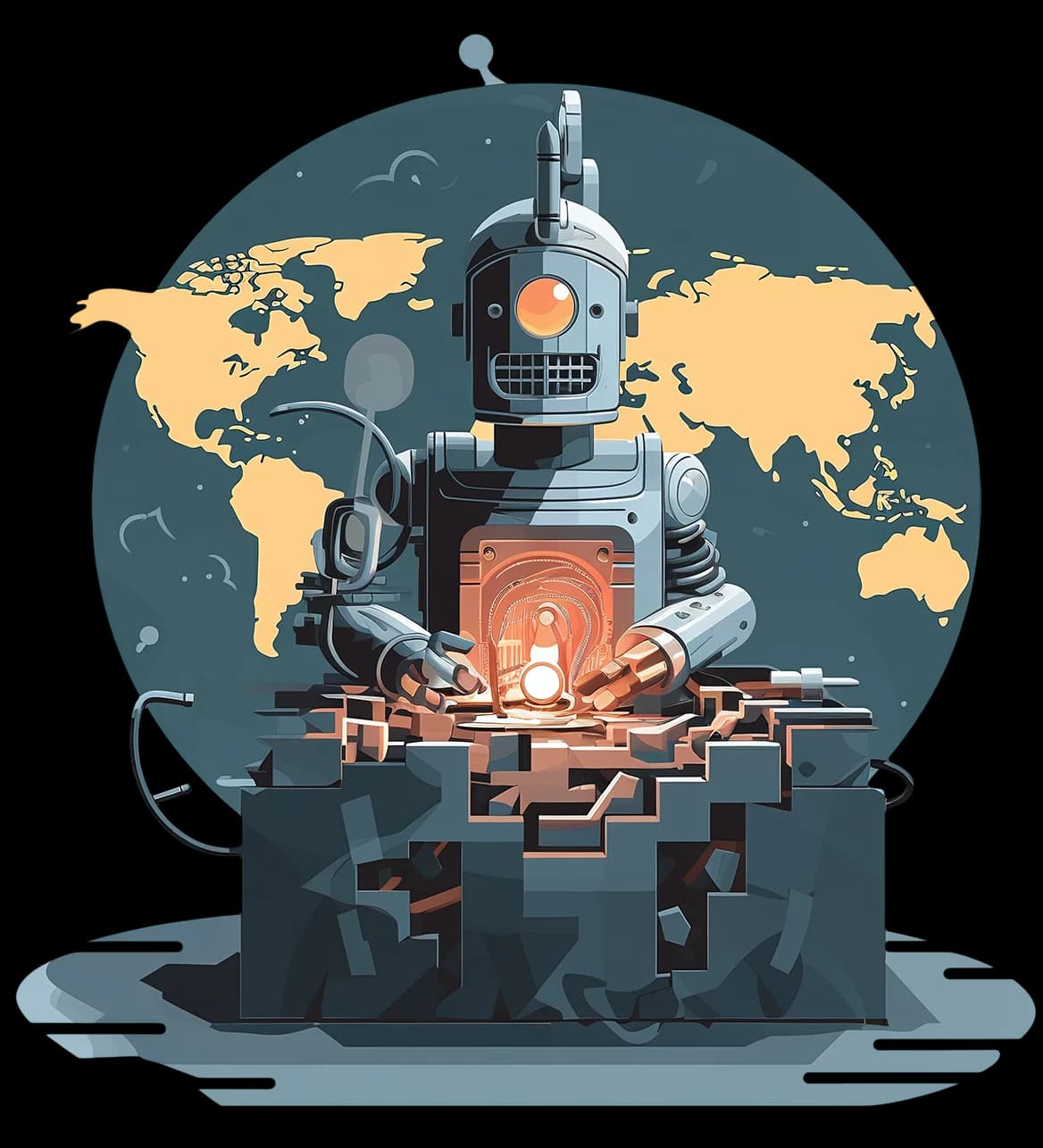 Weltweiter Zugriff auf ortsspezifische Daten