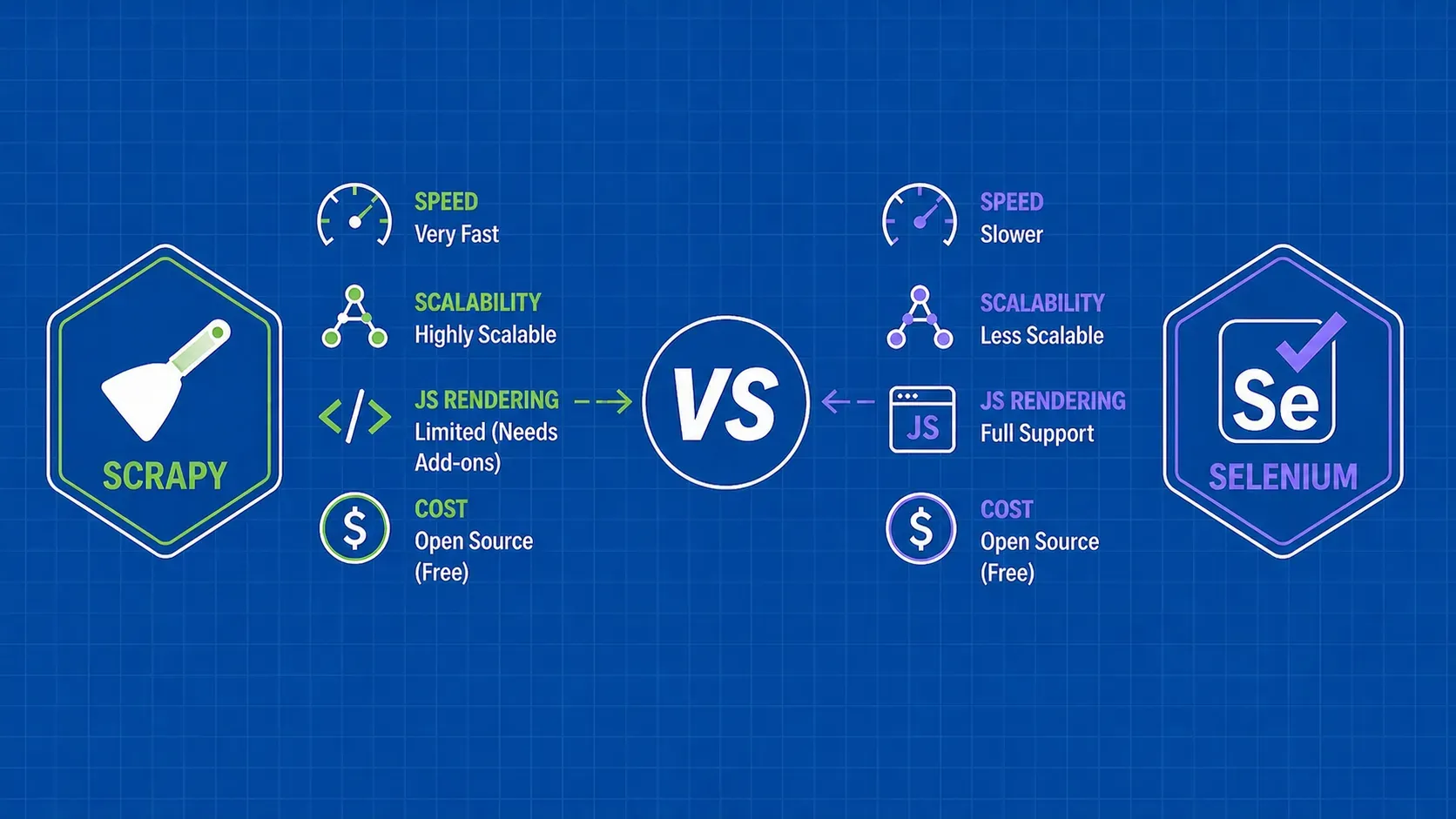 Scrapy gegen Selenium: Wer gewinnt?