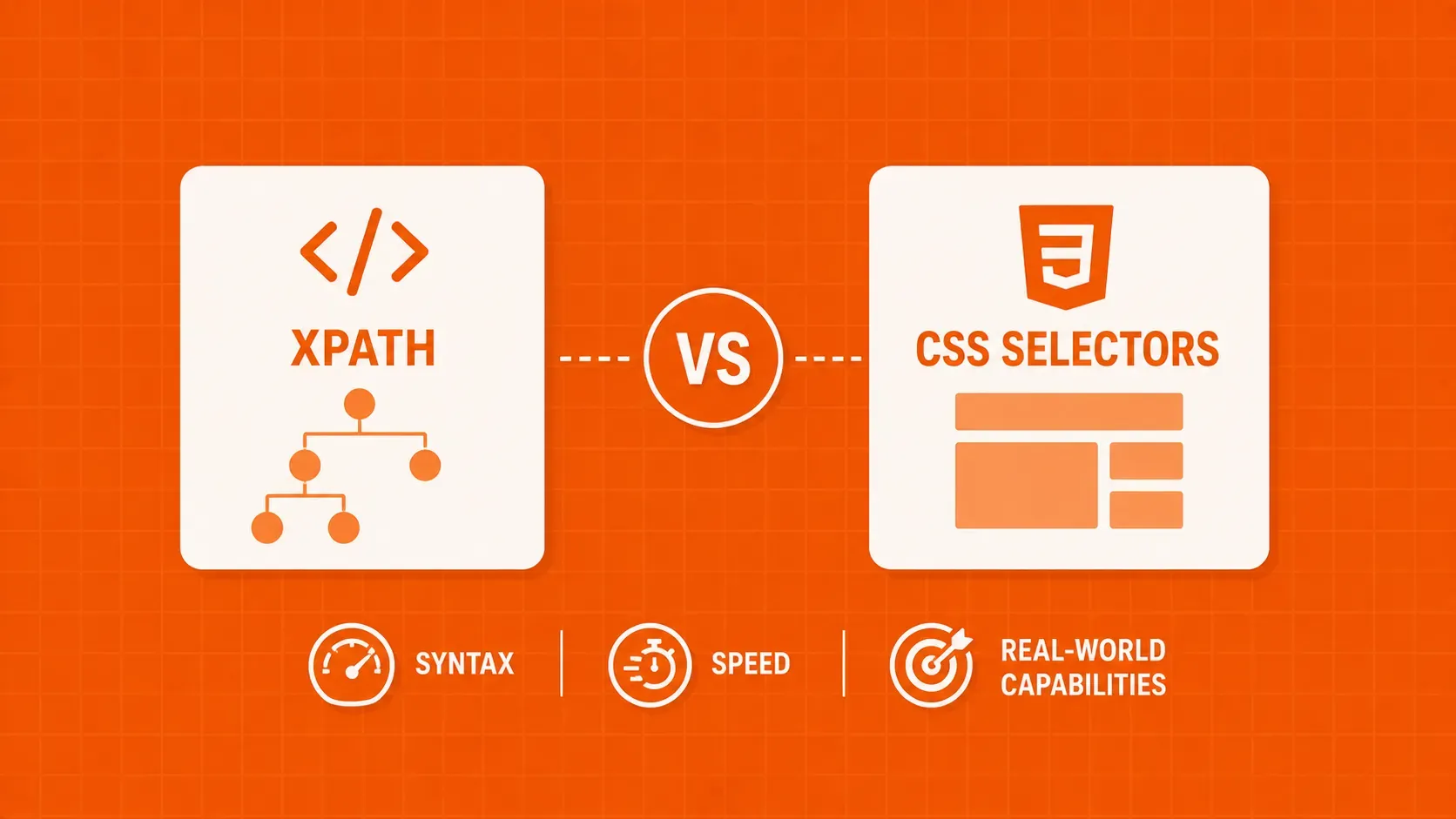 XPath vs. CSS-Selektoren: Die Wahl des richtigen Selektors