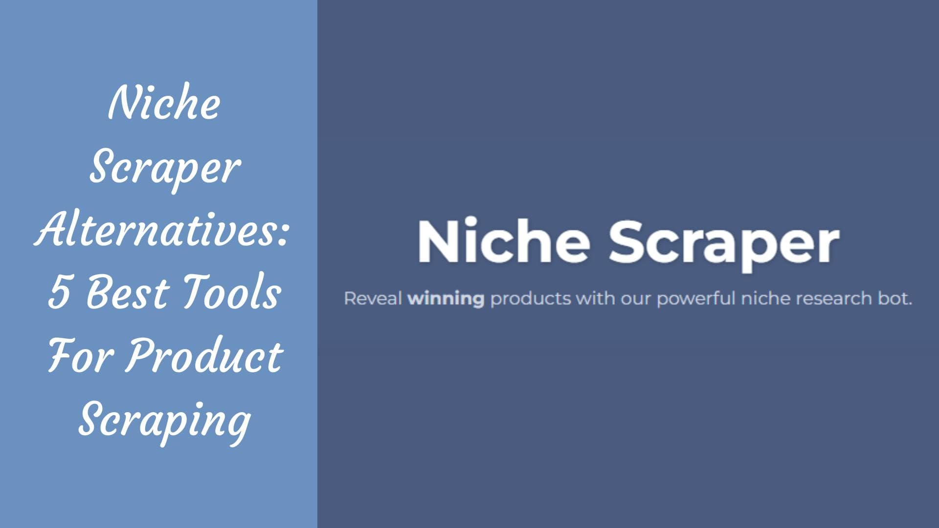 Alternativen zu Niche Scraper: Die 5 besten Tools für das Produkt-Scraping